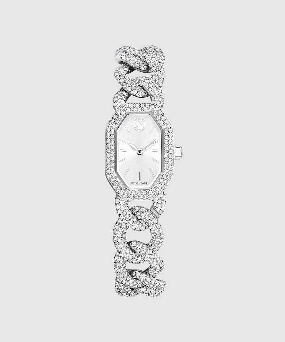 

Женские часы Dextera Chain в серебряном цвете Swarovski, серебряный
