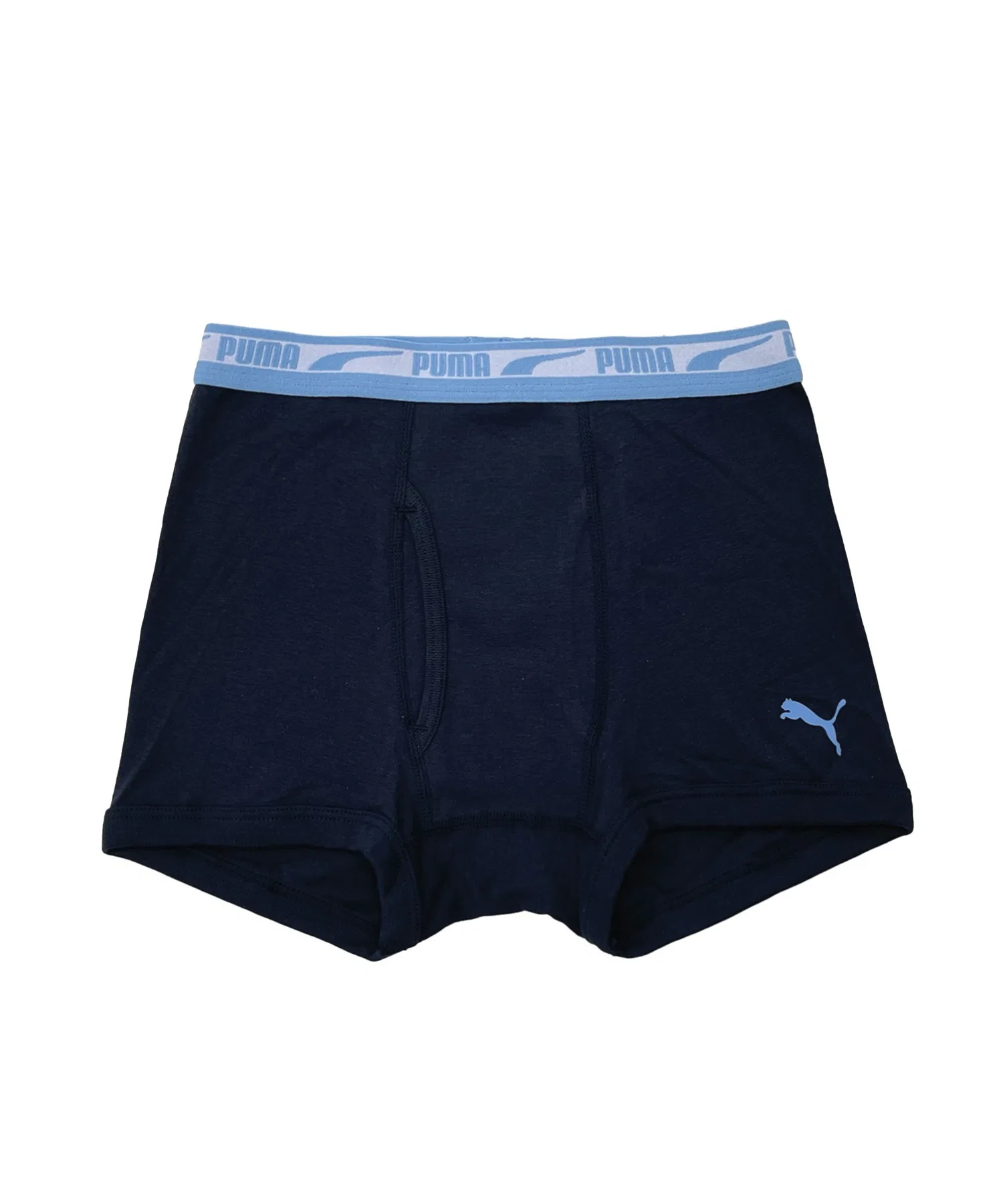 Детские боксеры PUMA, хлопок, с застежкой спереди, комплект из 2 штук, логотип бренда, удобное нижнее белье (трусы/плавки). — фото 4
