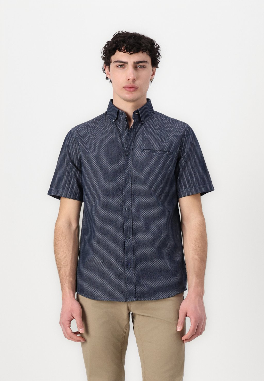 

Рубашка STRUCTURED SHIRT TOM TAILOR, мультиколор