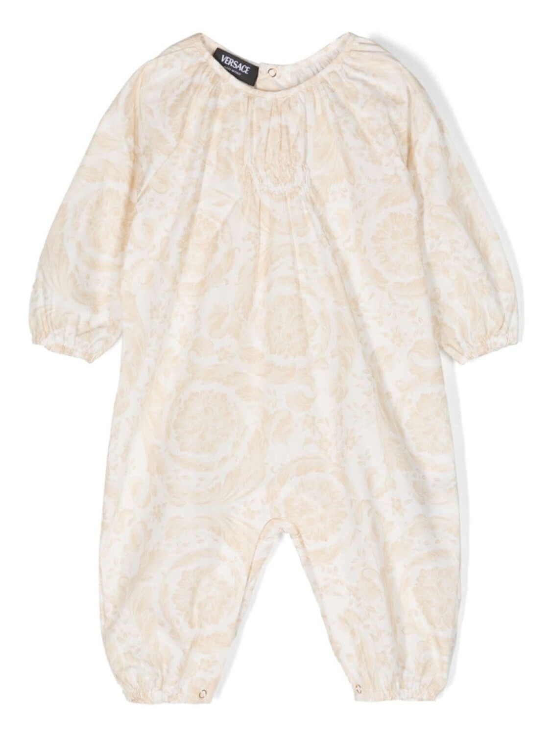 

Versace Kids ромпер с принтом Baroccoflage, белый