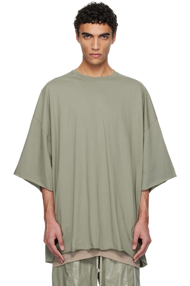 

Футболка Hollywood Tommy Rick Owens, цвет celadon