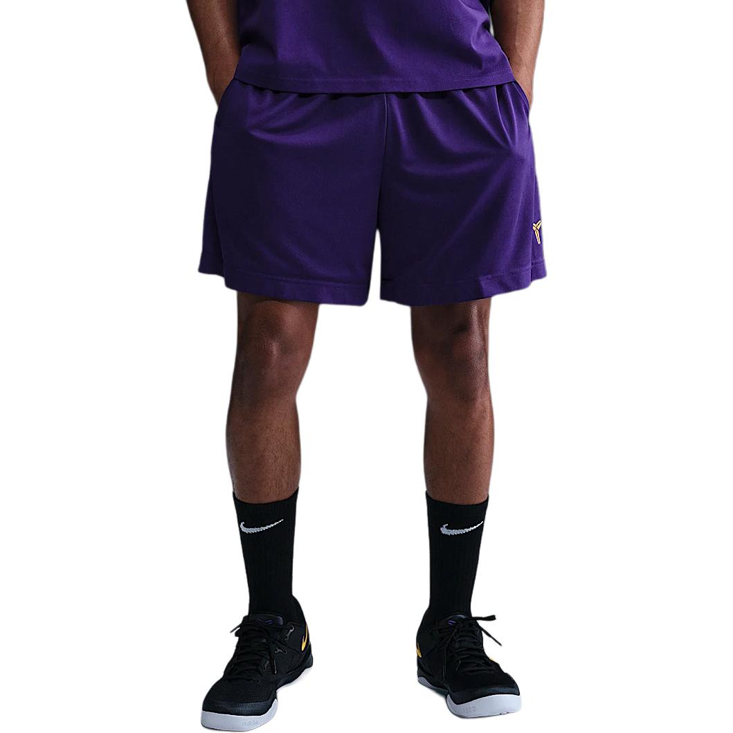Шорты баскетбольные Kobe Dri FIT 6' Nike, фиолетовый — фото 3