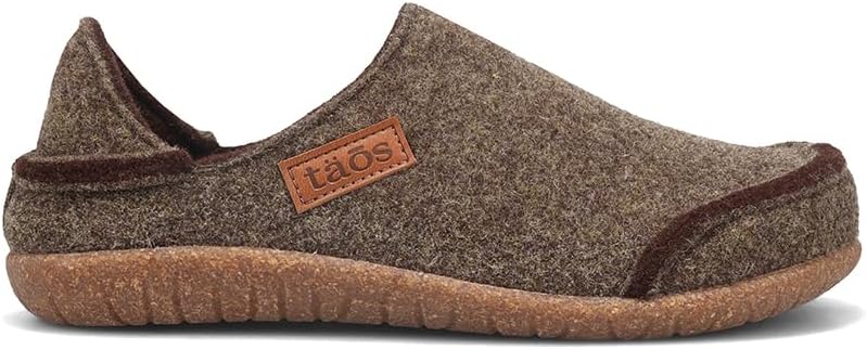 Унисекс сабо Taos Footwear Convertawool из шерсти, коричневый — фото 3