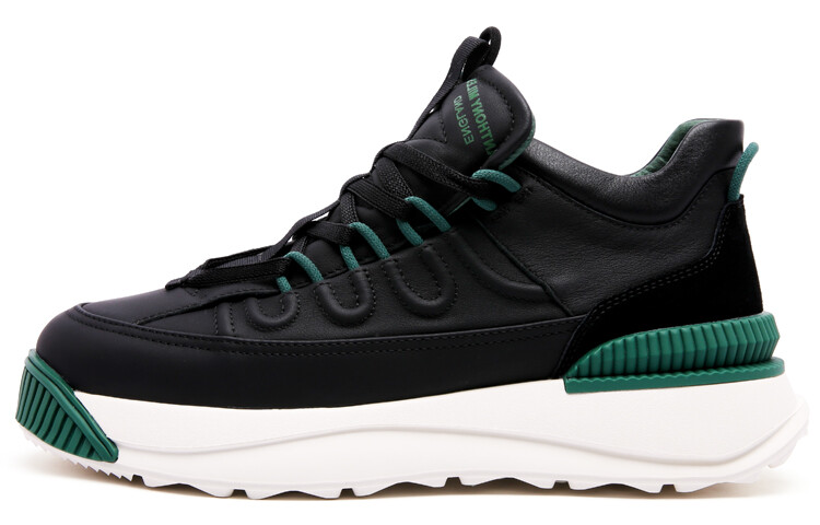 

Кроссовки Anthony Miles Lifestyle Shoes Men Low-top Black/Green, черный/зеленый