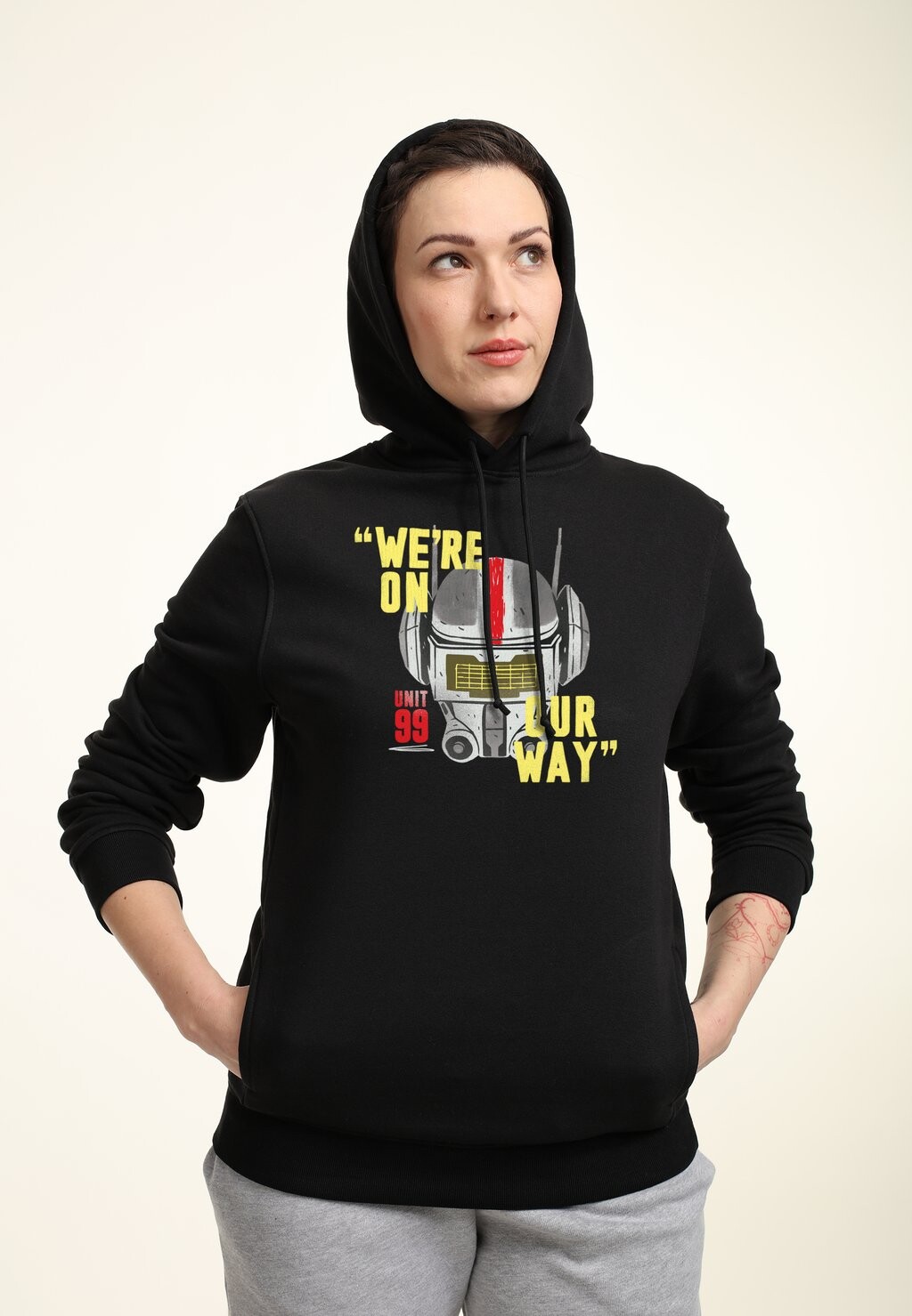 

Толстовка с капюшоном STAR WARS: THE BAD BATCH OUR WAY BATCH Star Wars, черный