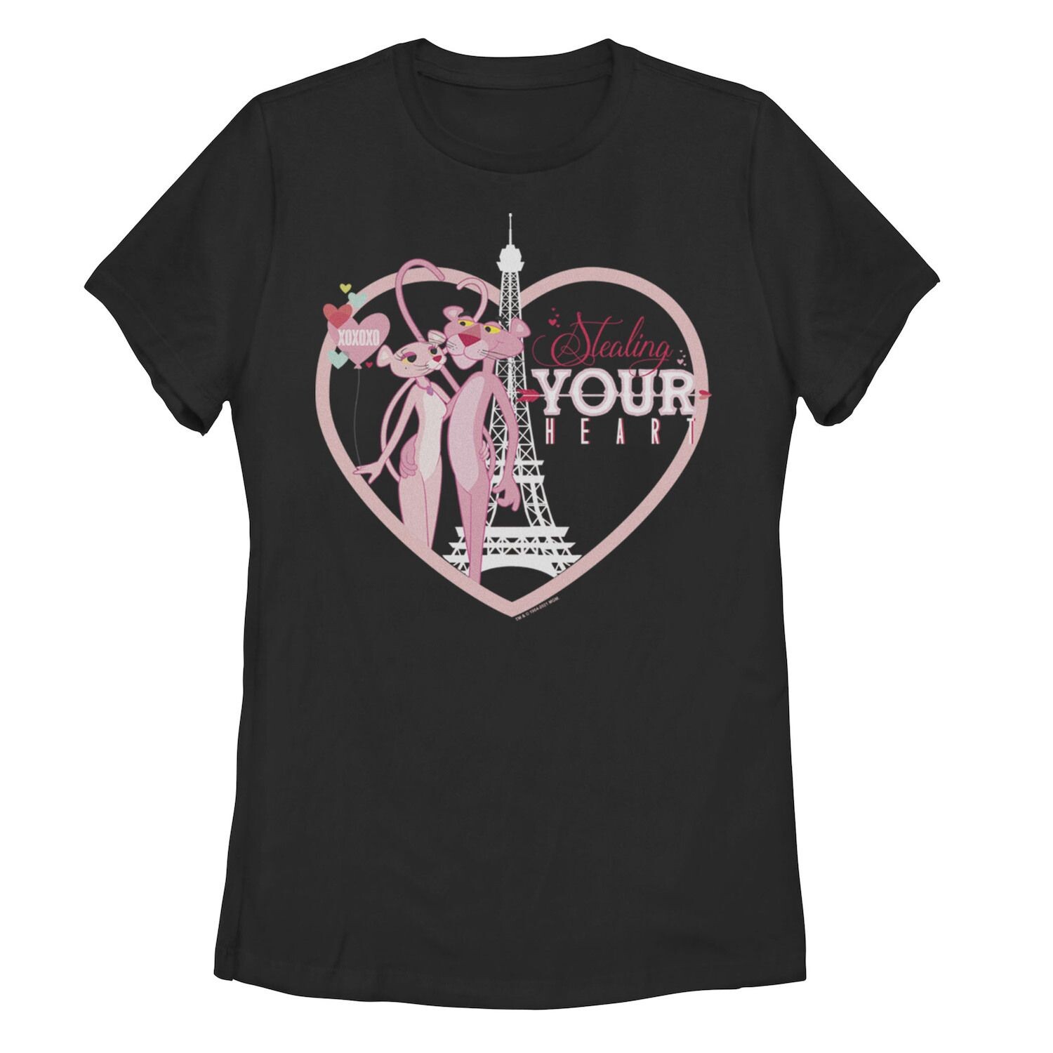 

Футболка для юниоров The Pink Panther Stealing You Heart Licensed Character