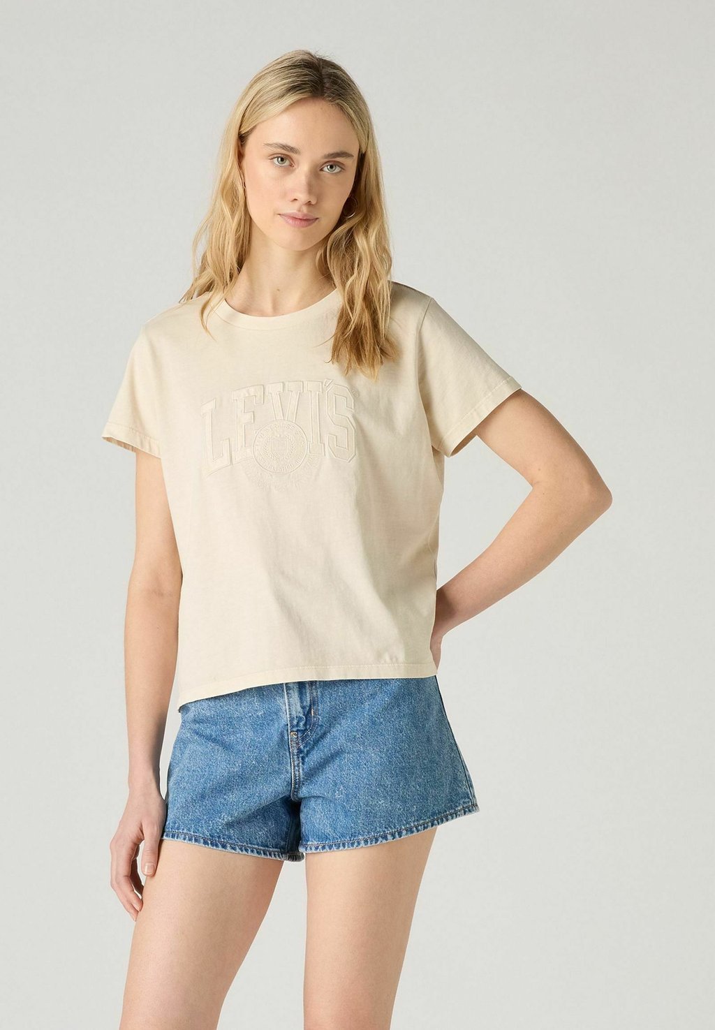 

Футболка с принтом GRAPHIC BOXY SINCE Levi's, слоновая кость