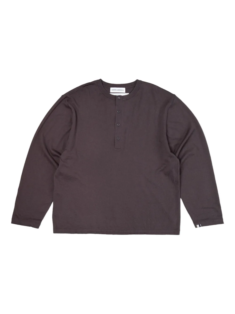 

Топ хенли N° 407 с длинными рукавами extreme cashmere, серый
