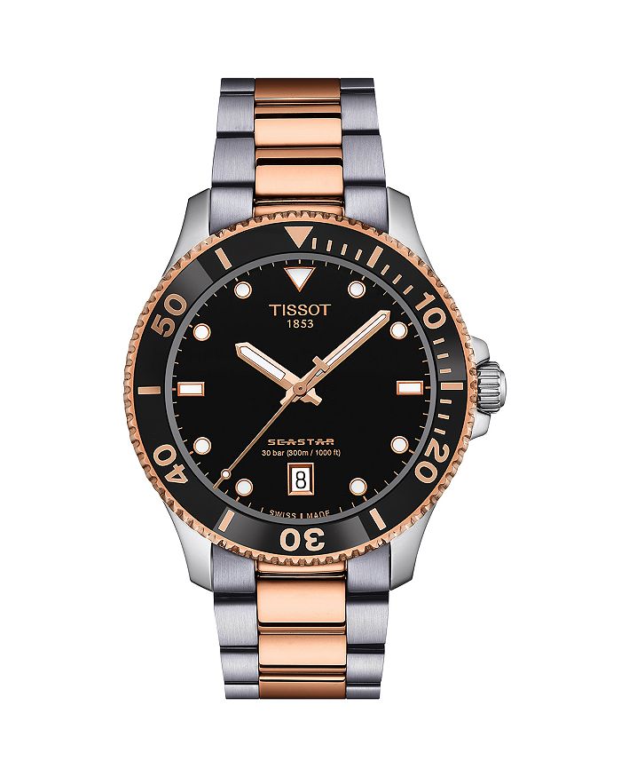 

Часы Seastar 1000, 40 мм Tissot, черный
