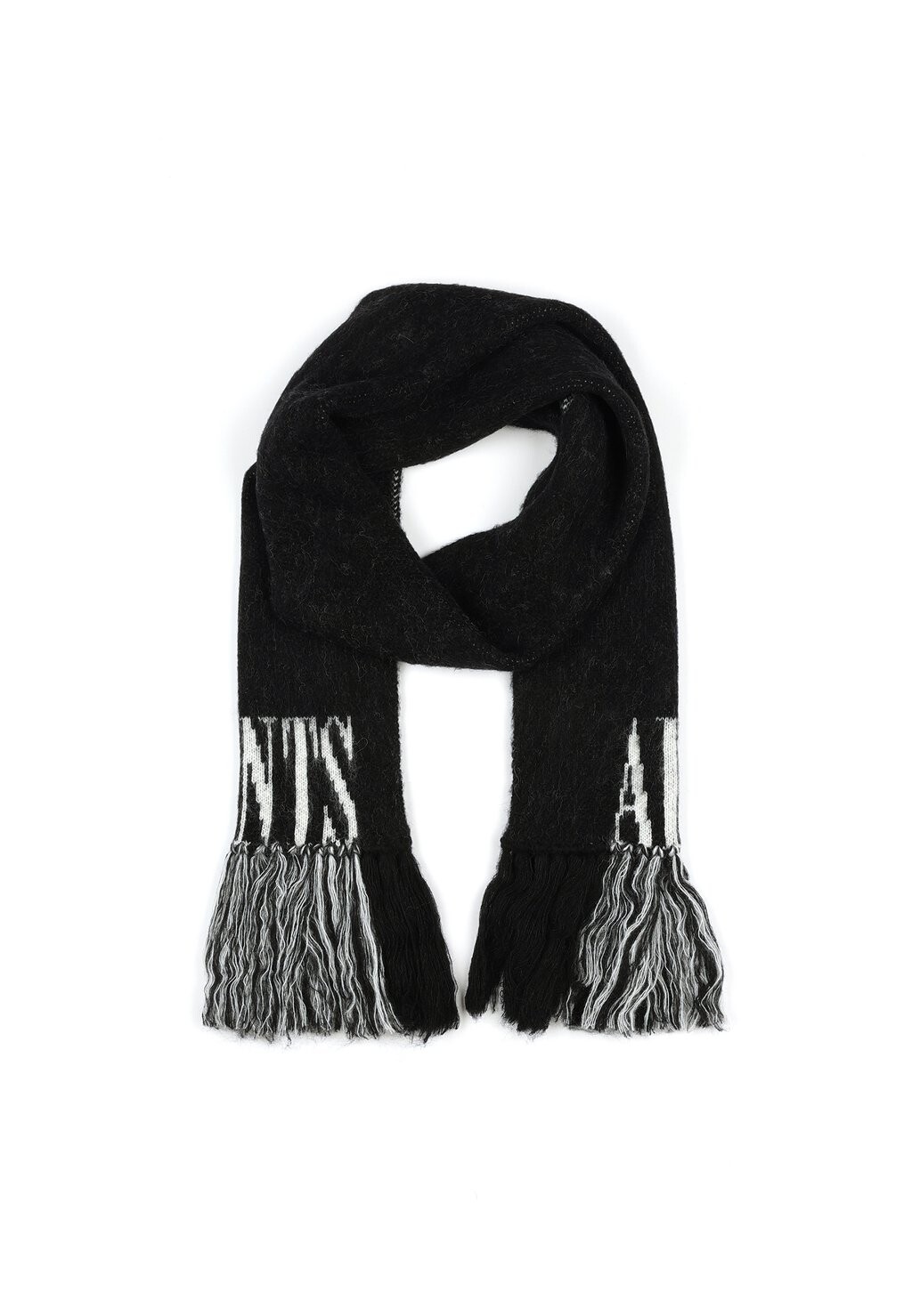 

Шарф ГОСУДАРСТВЕННЫЙ ЛОГОТИП AllSaints, черный