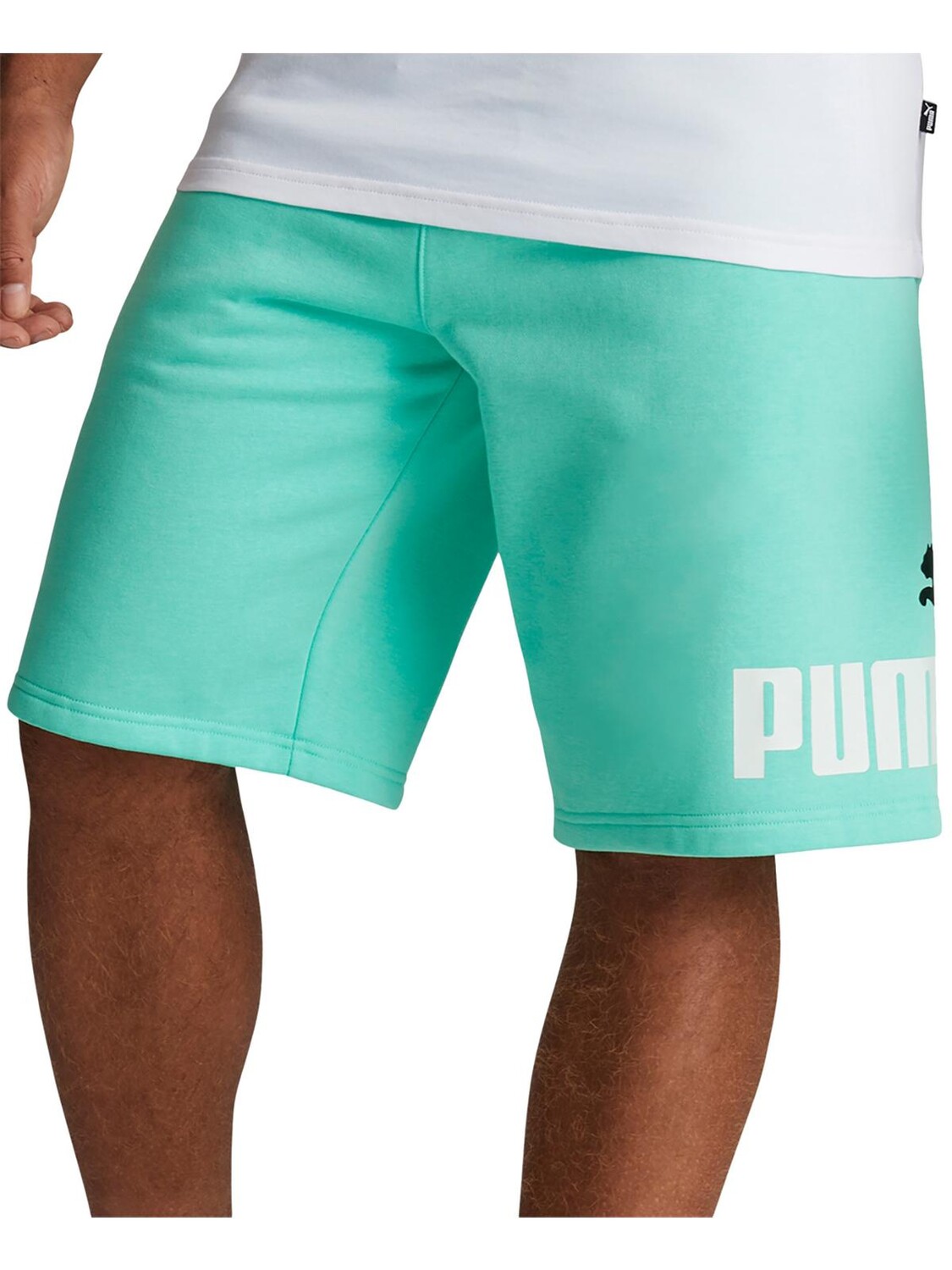 

Мужские повседневные шорты из флиса Puma, цвет Mint