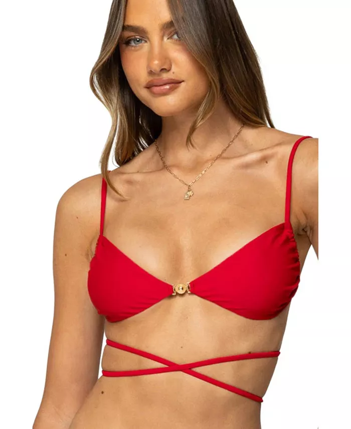 

Женский бикини-топ Buffie Bralette Edikted, красный