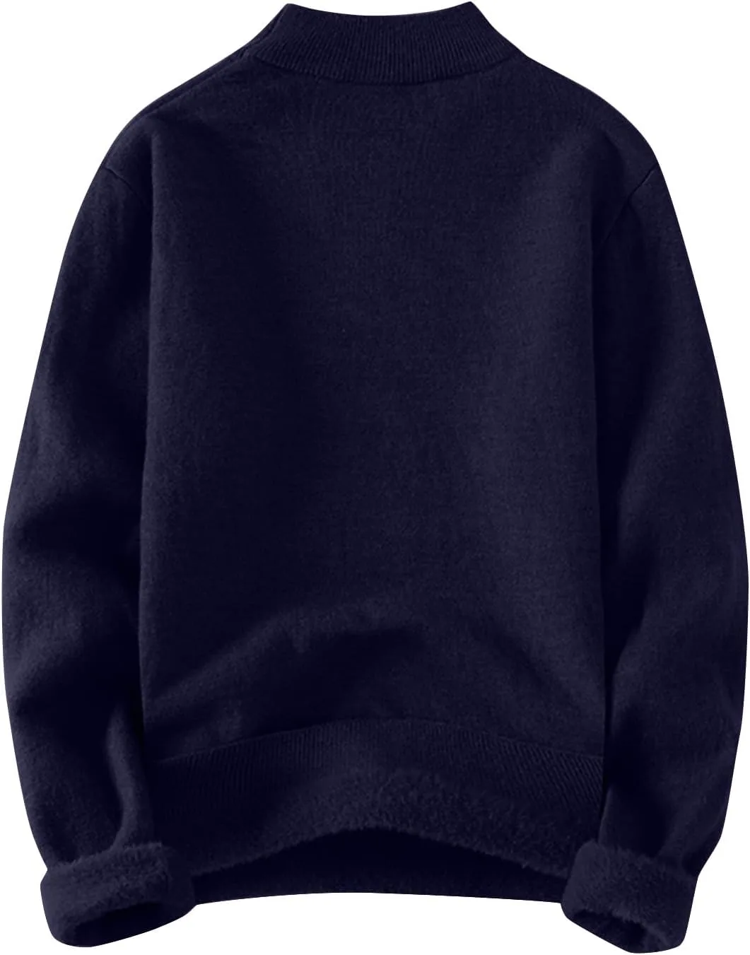 Мужской свитер Quarter Zip Pullover с классическим вязаным дизайном — фото 2