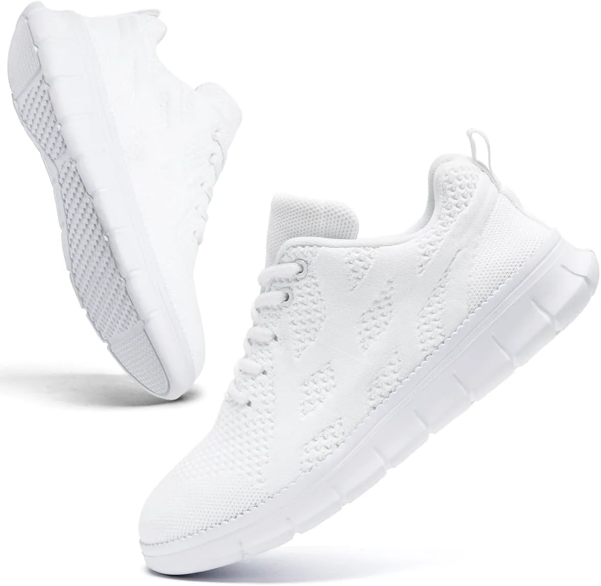 

Мужские кроссовки WYGRQBN Легкие дышащие слипоны для бега, тренировок в зале, тенниса и повседневной моды, белый