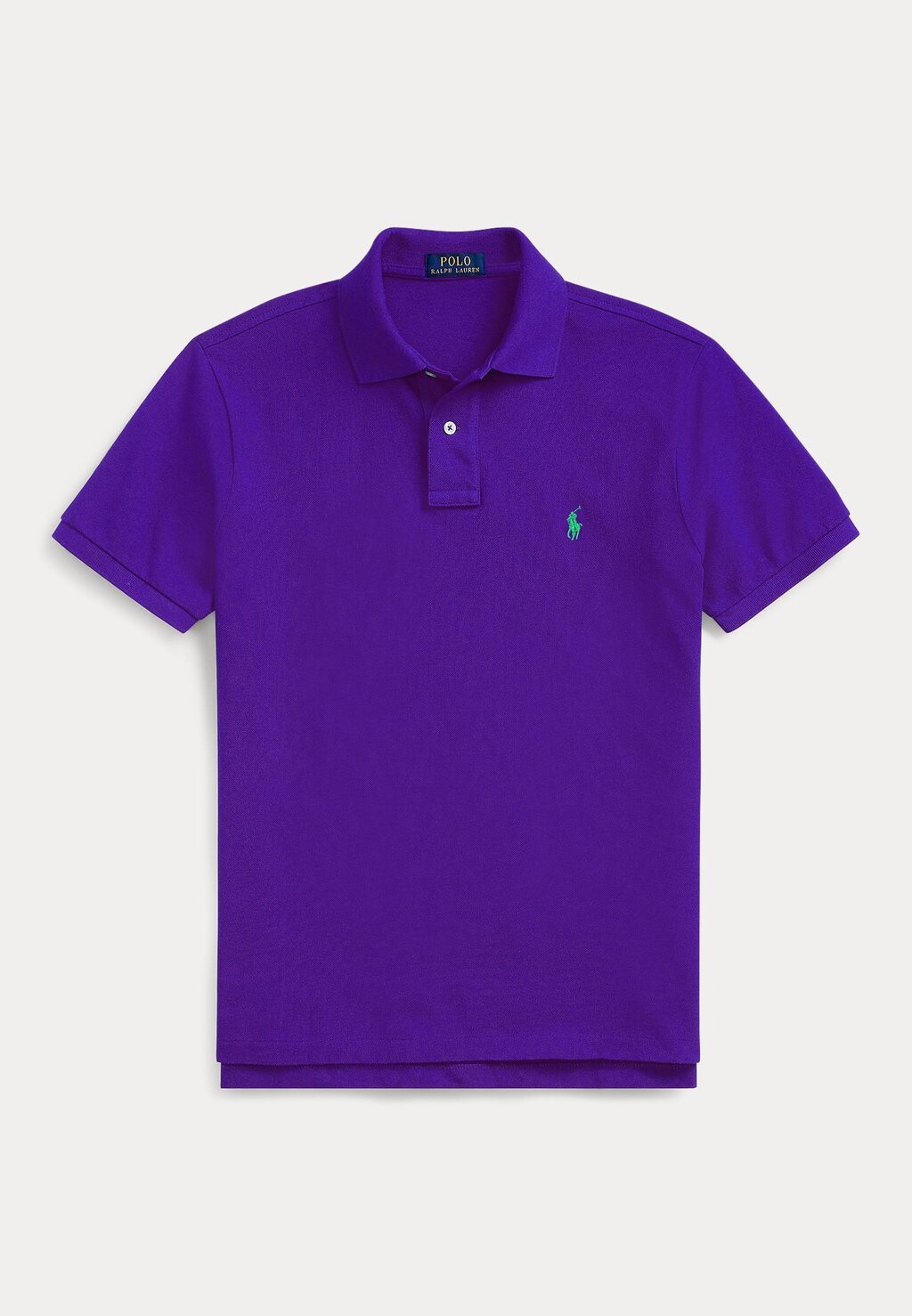 Рубашка поло THE ICONIC MESH POLO SHIRT Polo Ralph Lauren, фиолетовый — фото 2