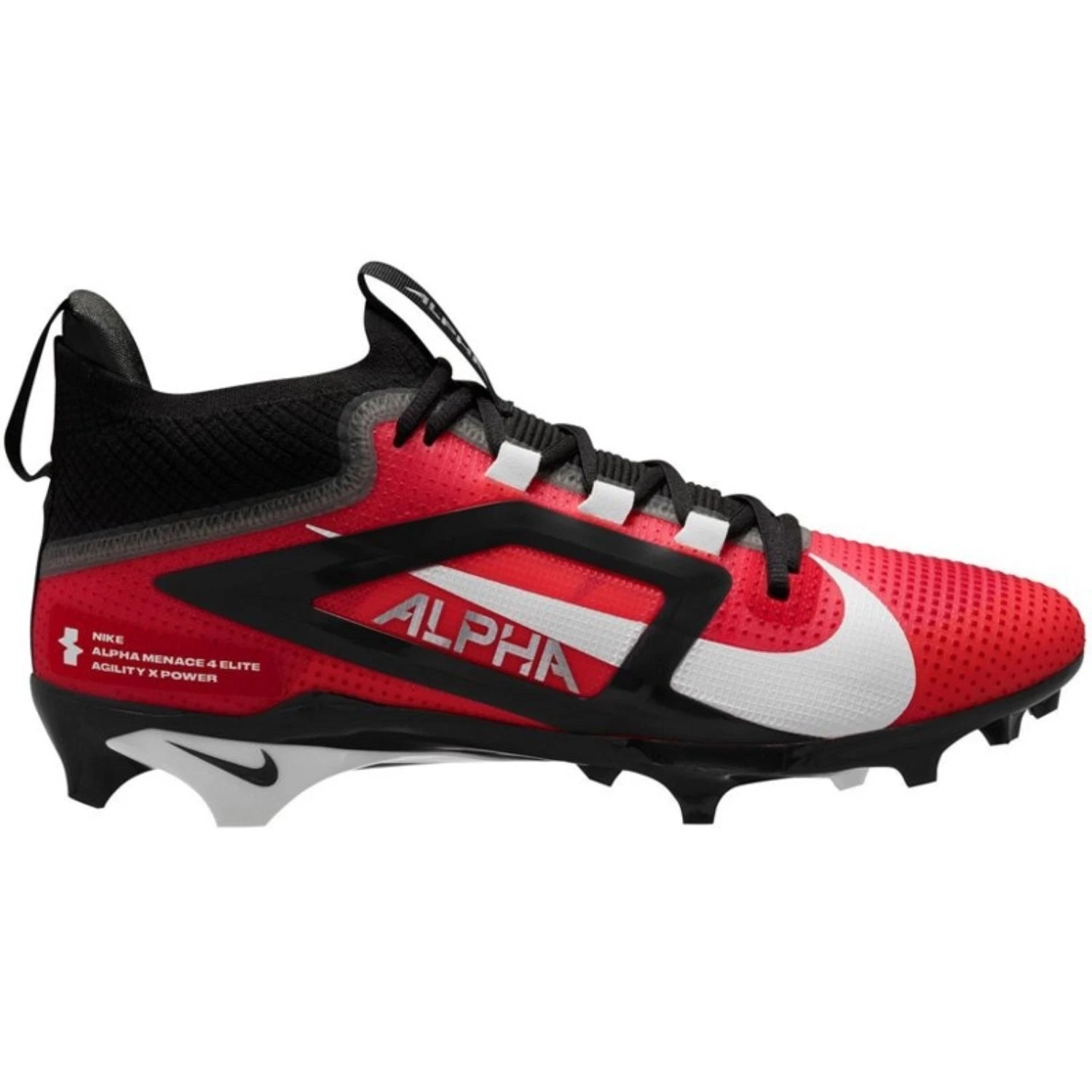 Мужские красные футбольные бутсы Nike Alpha Menace 4 Elite FD7036-600 GBNC1535 — фото 4