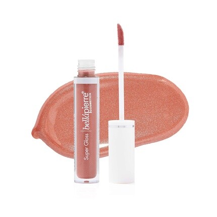 Bellapierre New Super Gloss Богато пигментированный минеральный блеск для губ 100% натуральный состав Нетоксичный и не содержащий парабенов Стойкий питательный цвет Розовый ваниль