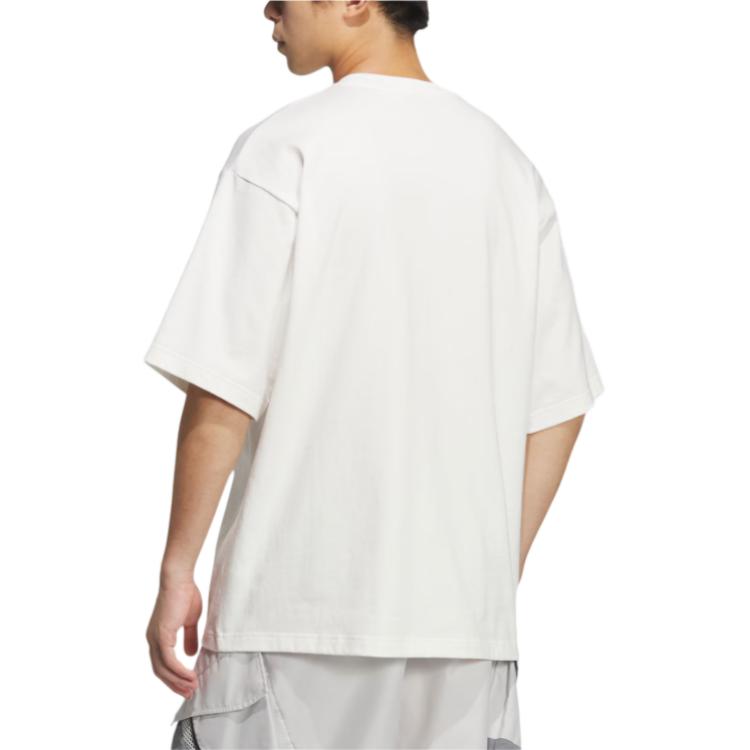 Футболка FOS SS25 с коротким рукавом Adidas, ярко-белый — фото 4