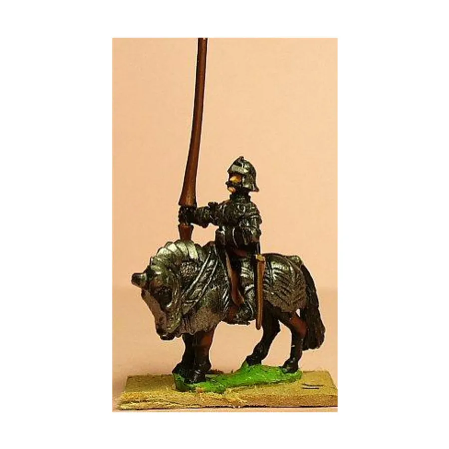 

Конные рыцари 1420–1480 гг. с полным латным саллетом, L. и AH. #2, Medieval Miniatures - Later Medieval - Cavalry & Other Mounted Figures (15mm)