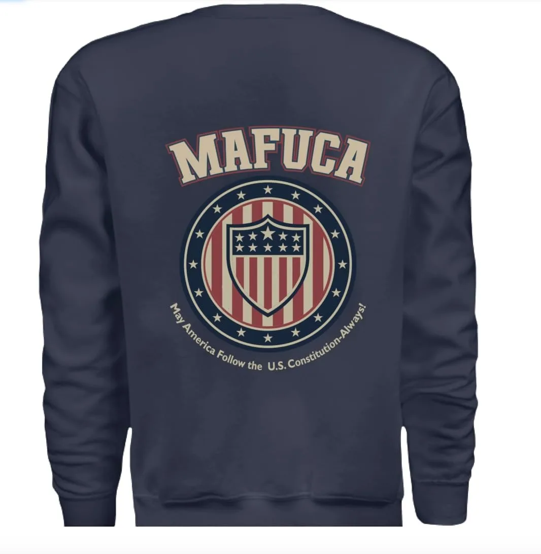 

Свитшот Shield, классический унисекс, средний вес, с длинным рукавом MAFUCA