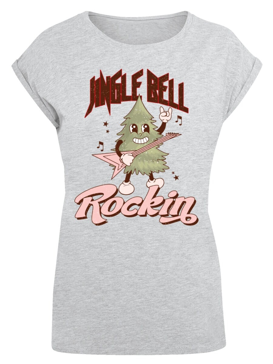 

Футболка F4NT4STIC Shirt Jingle Bell Rocking Christmas Tree, серый