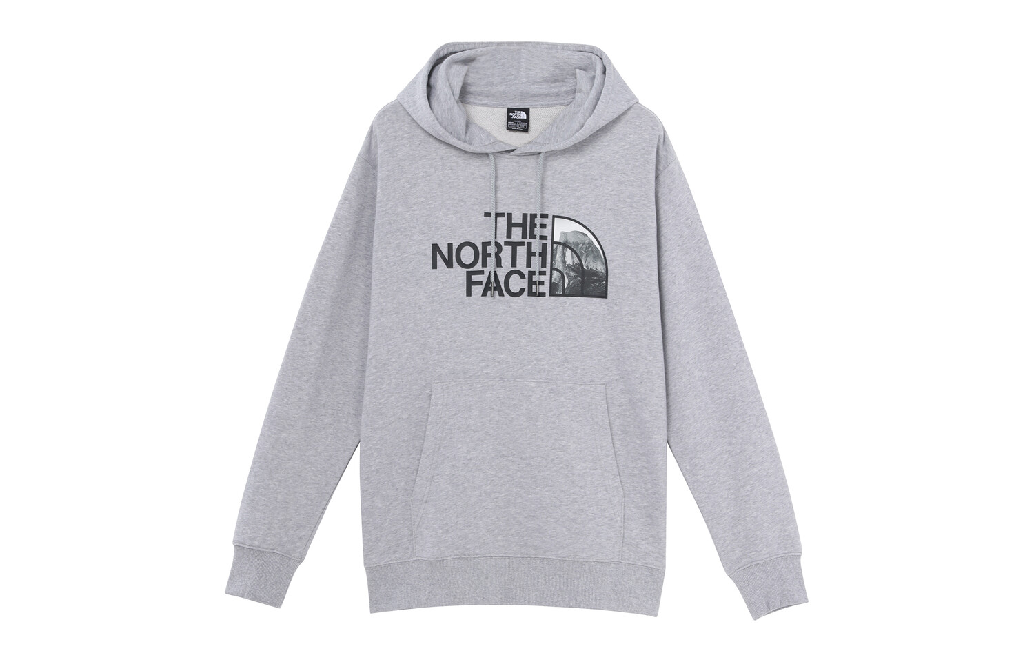 

Толстовка унисекс серая The North Face, серый