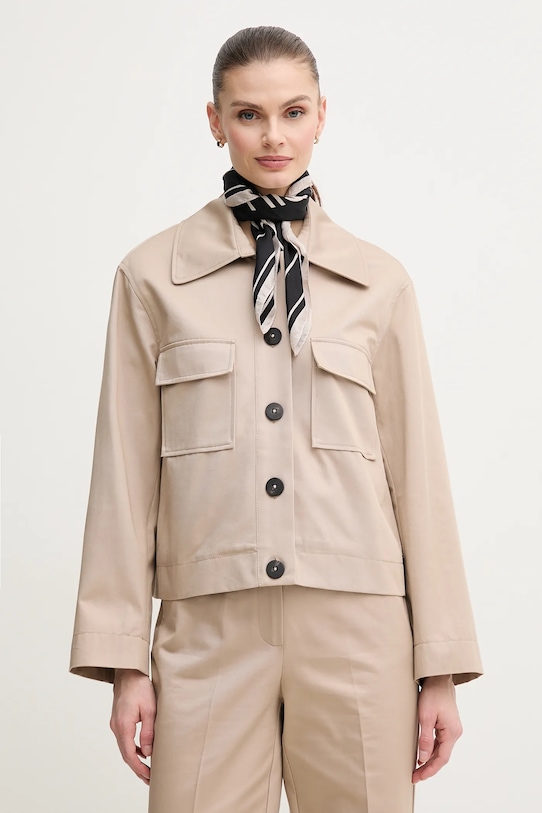 

Хлопковая куртка Pedro Del Hierro, бежевый