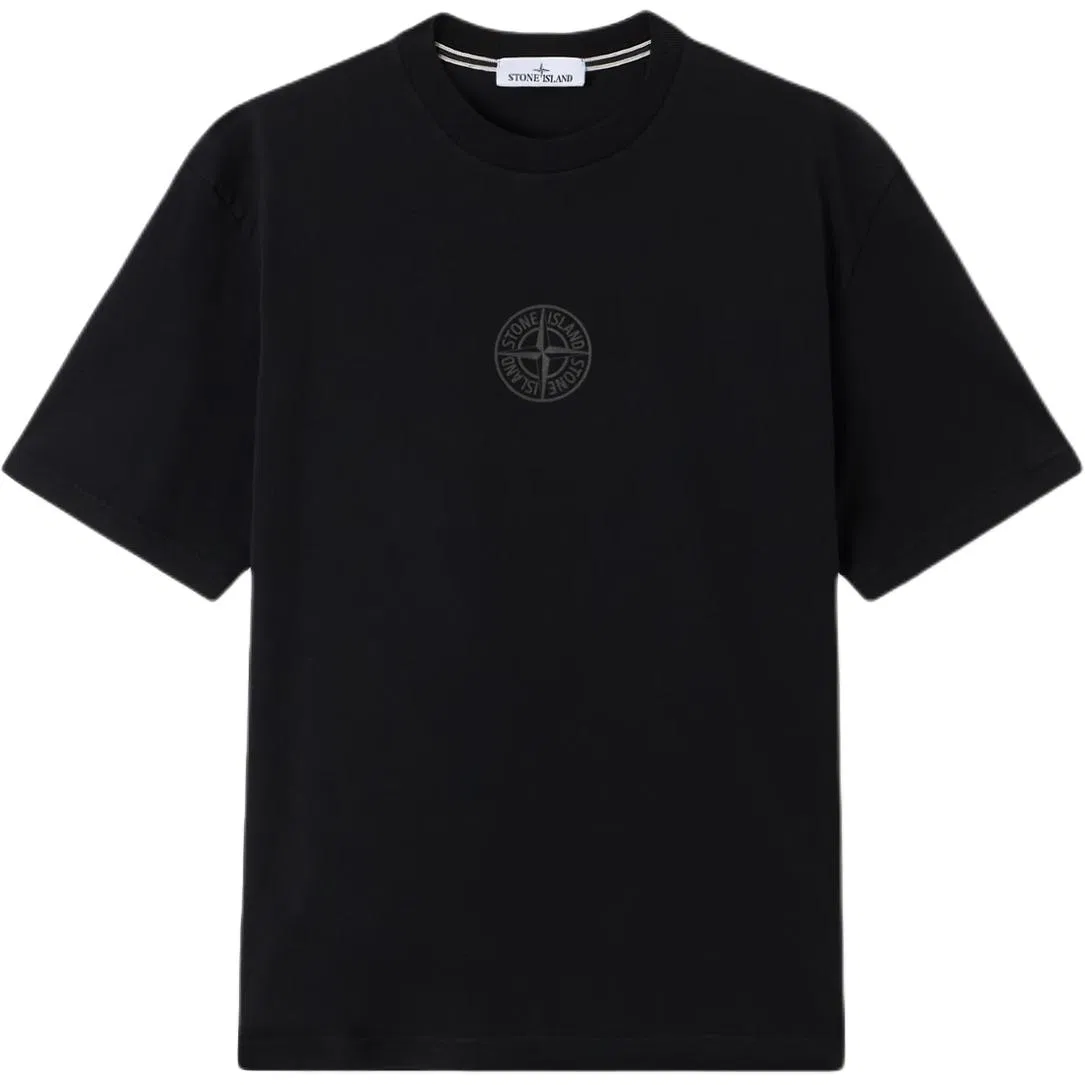 Футболка Camouflage Compass Logo STONE ISLAND, Black