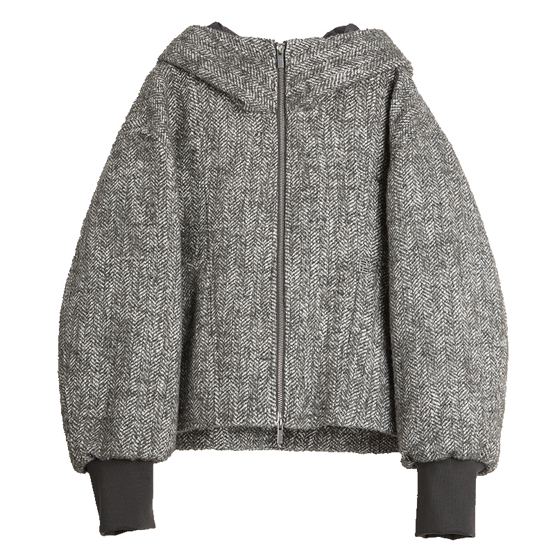 

ELLE Кроп-пальто женское Medium Gray