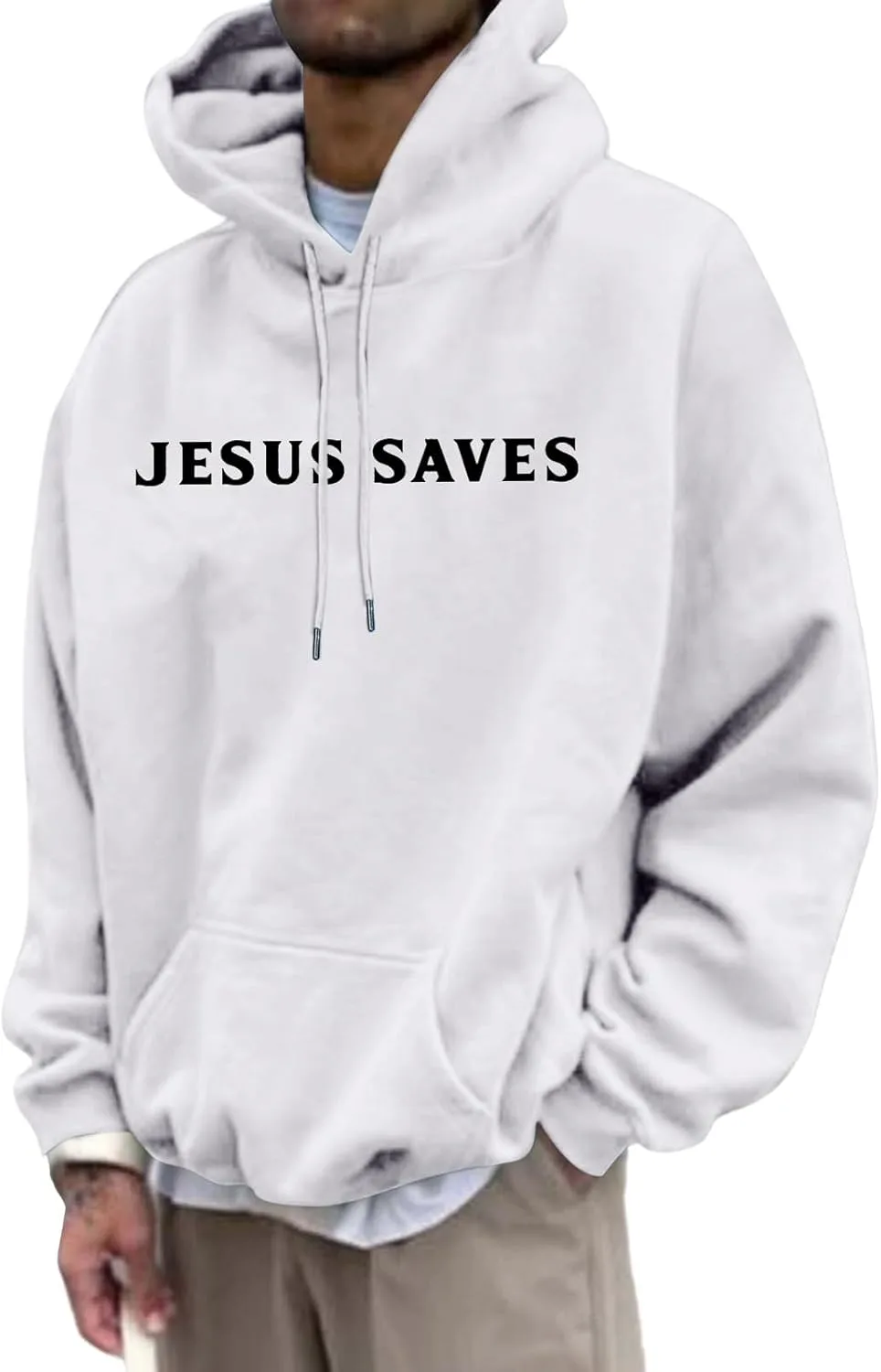 

Мужская толстовка Christian с длинным рукавом There's Power in the Name of Jesus