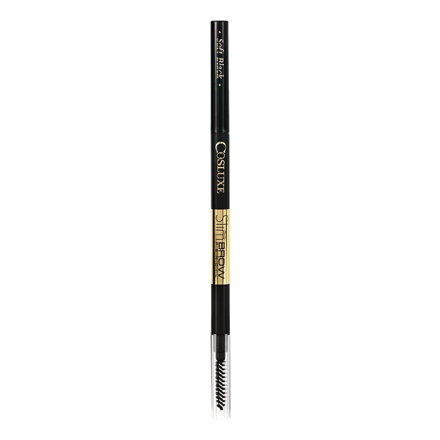 

Cosluxe Карандаш для тонких бровей 0,05г. Мягкий черный, Soft Black