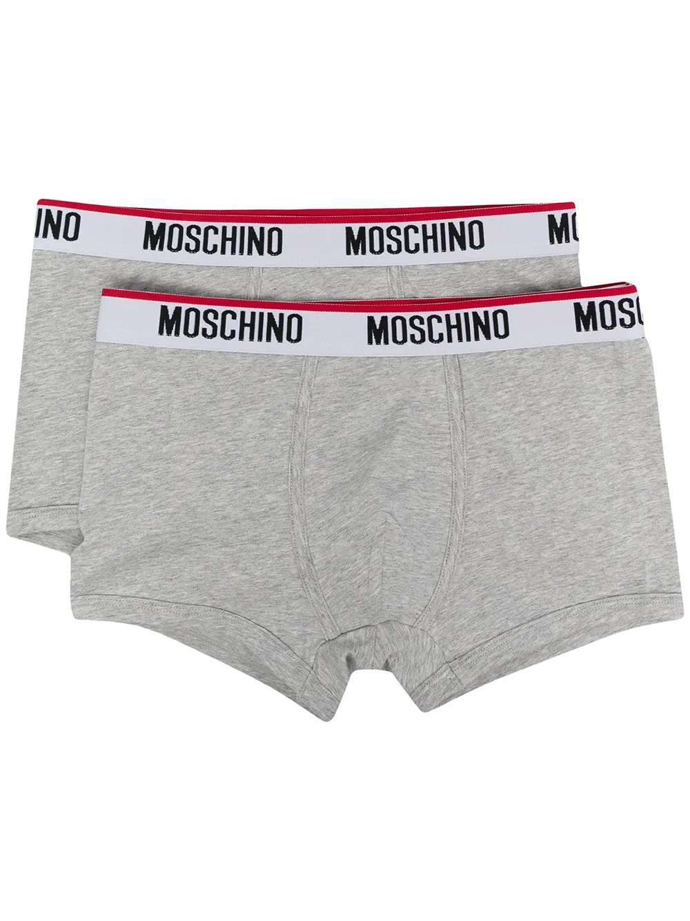 

Комплект боксеров с логотипом Moschino, серый