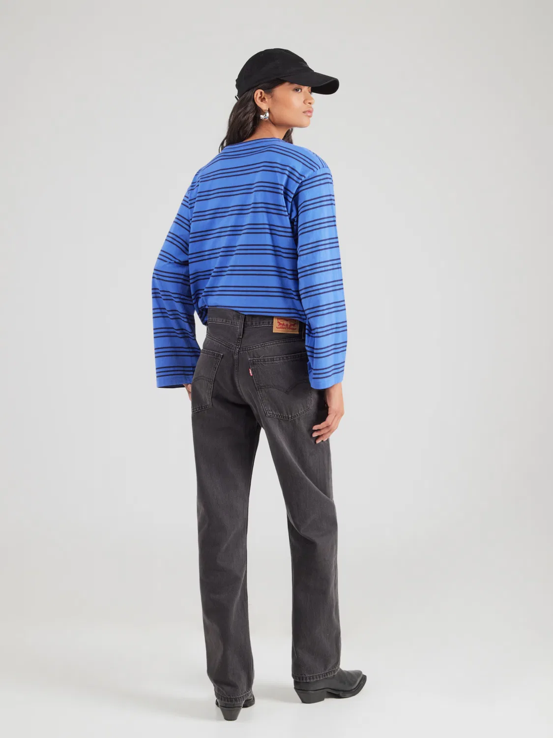 Джинсы свободного кроя Levi'S , Black Denim — фото 3