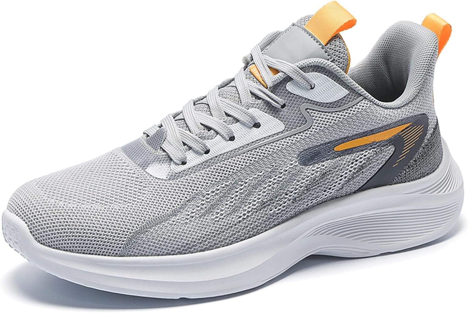 

Мужские прогулочные туфли с поддержкой - легкие кроссовки, дышащие ортопедические Generic, Gray-a