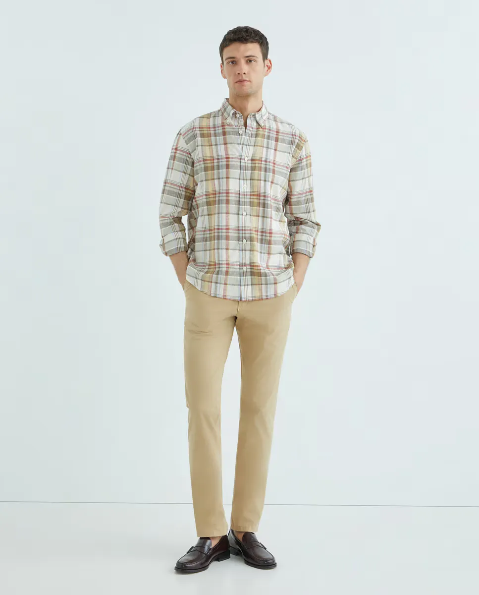 

Мужские брюки-чиносы обычного кроя Barbour, бежевый