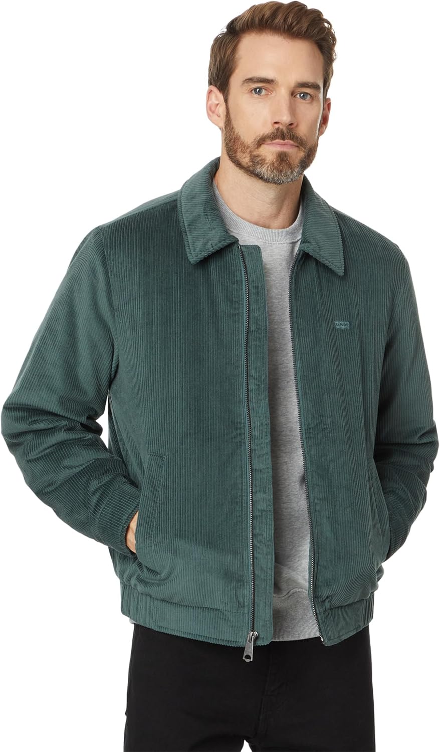 

Levi's mens Мужская вельветовая куртка-бомбер Levi's, Atlantis