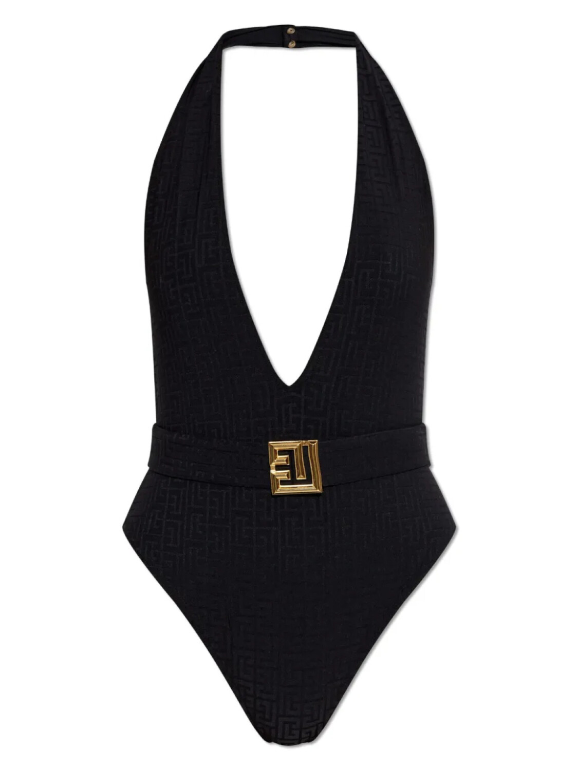 

Слитный купальник Balmain, черный