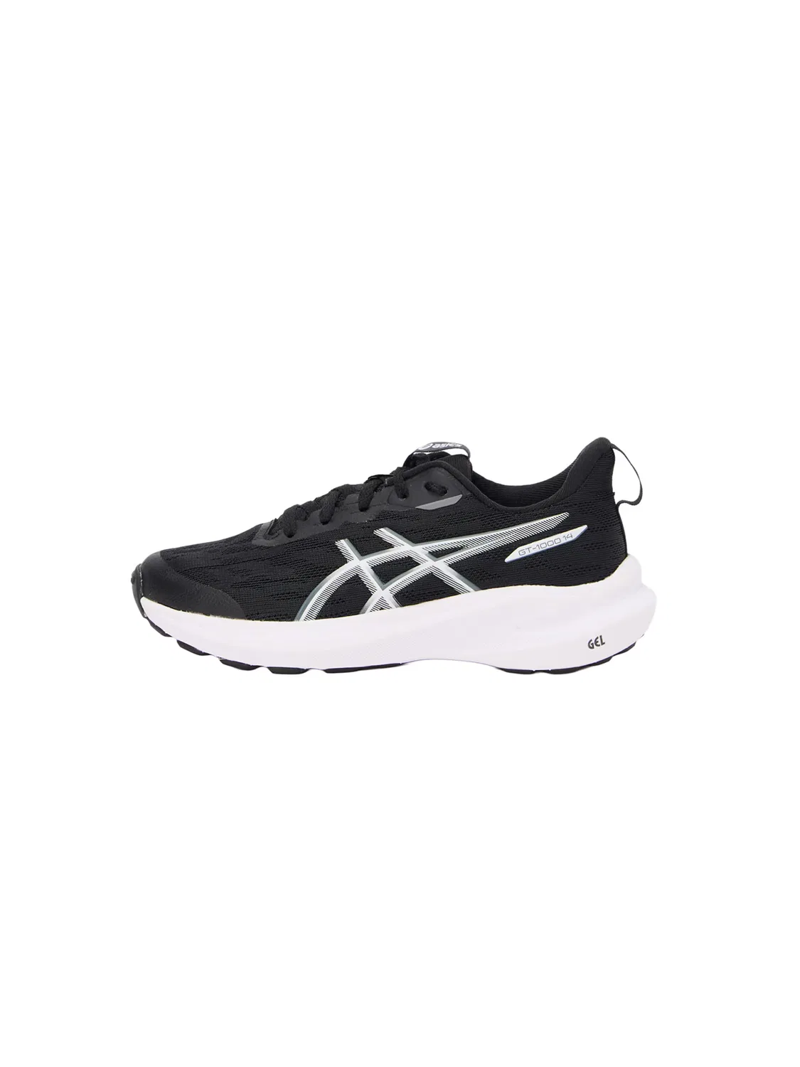 Кроссовки Asics Athletic Shoes GT-1000 14 GS черного цвета