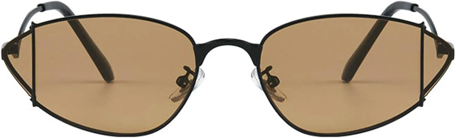 

Модные овальные солнцезащитные очки «кошачий глаз» от Helena для женщин и мужчин, в стиле ретро 90-х, с градиентным покрытием, защита от ультрафиолета UV400, C6