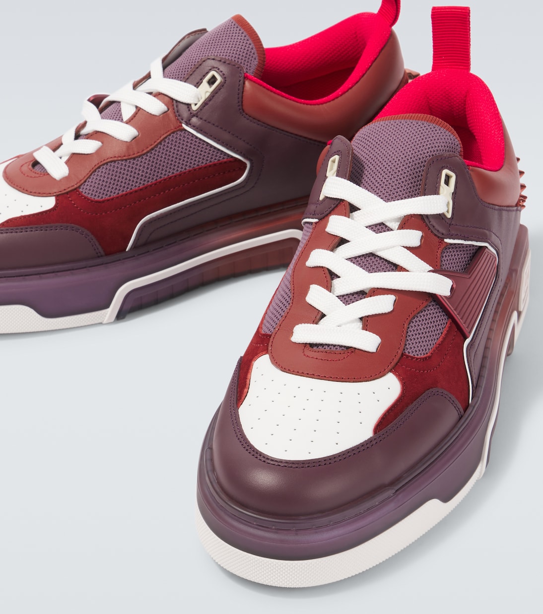 Кроссовки Astroloubi из декорированной кожи Christian Louboutin, Groovy/Brownie — фото 3