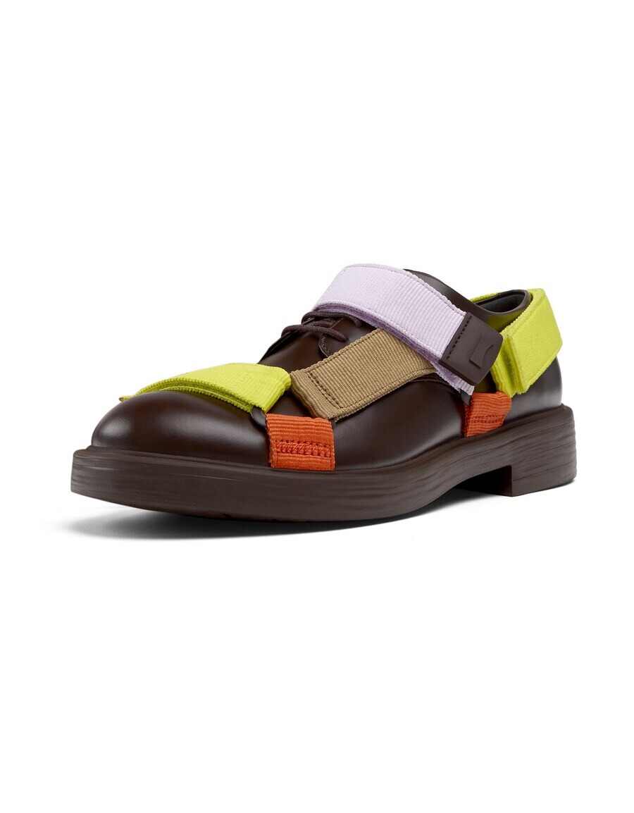 

Повседневные туфли на шнурках CAMPER Lace-Up Shoes Dean Twins, коричневый