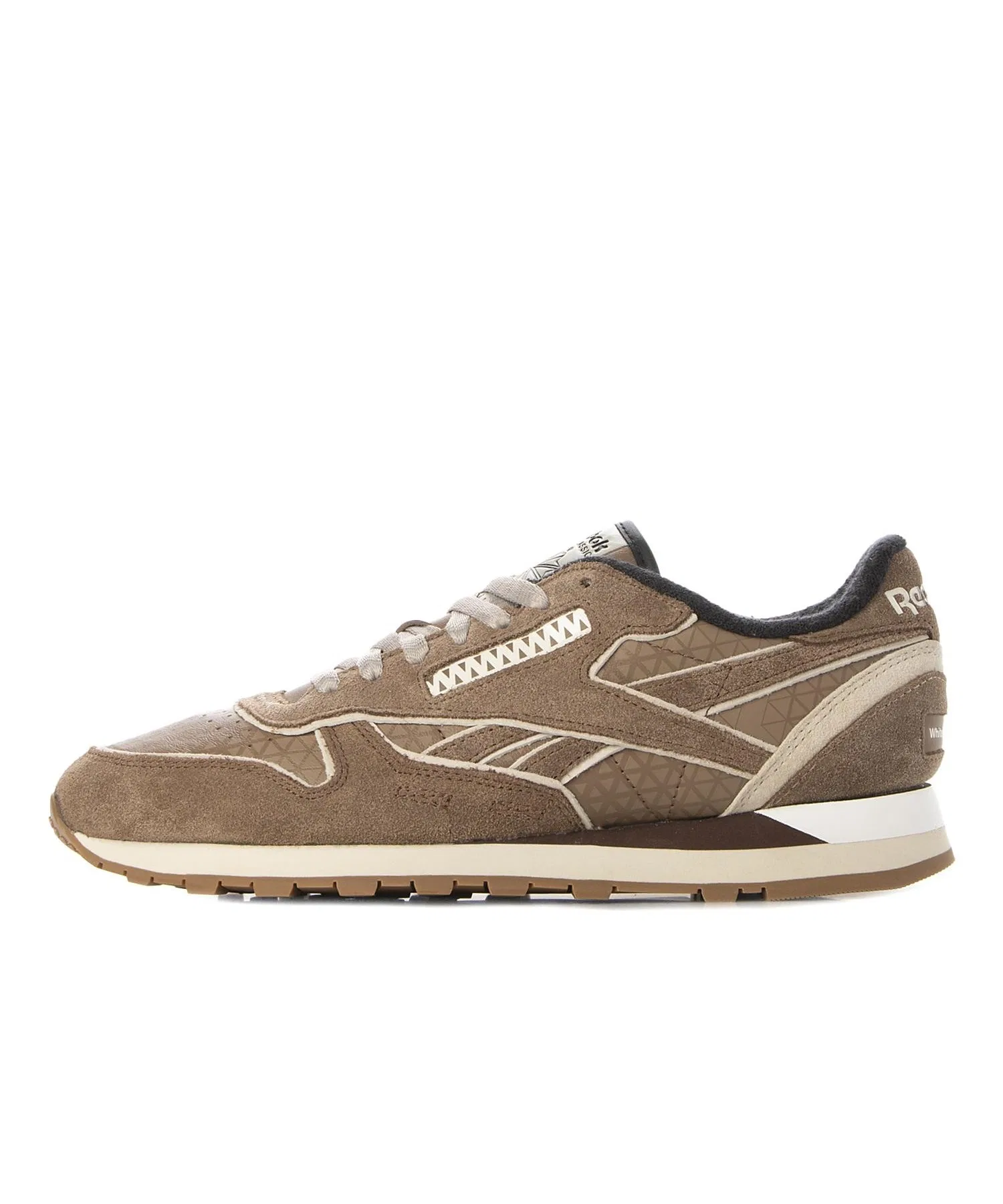 Унисекс кожаные кроссовки CLASSIC LEATHER Reebok коричневые