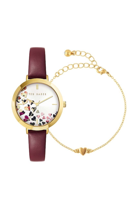 

Часы и браслет Ted Baker, фиолетовый