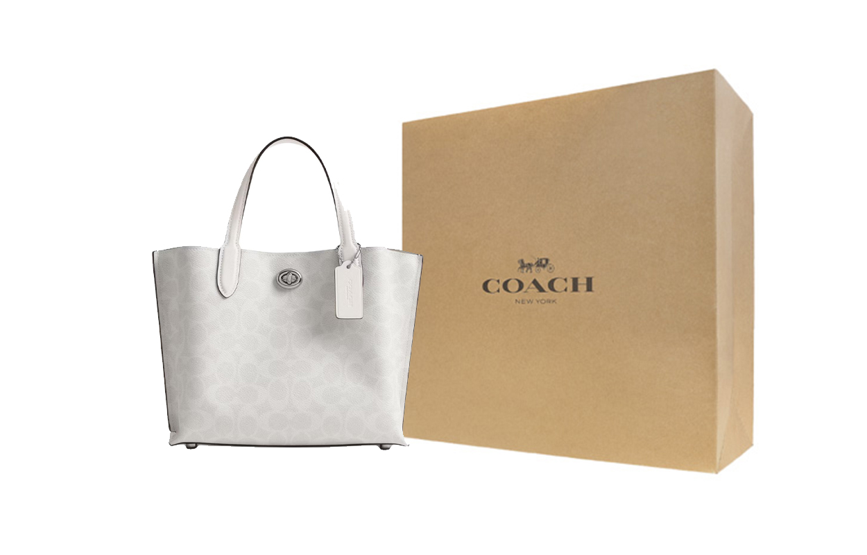 

COACH Сумка-шоппер из вощеной парусины