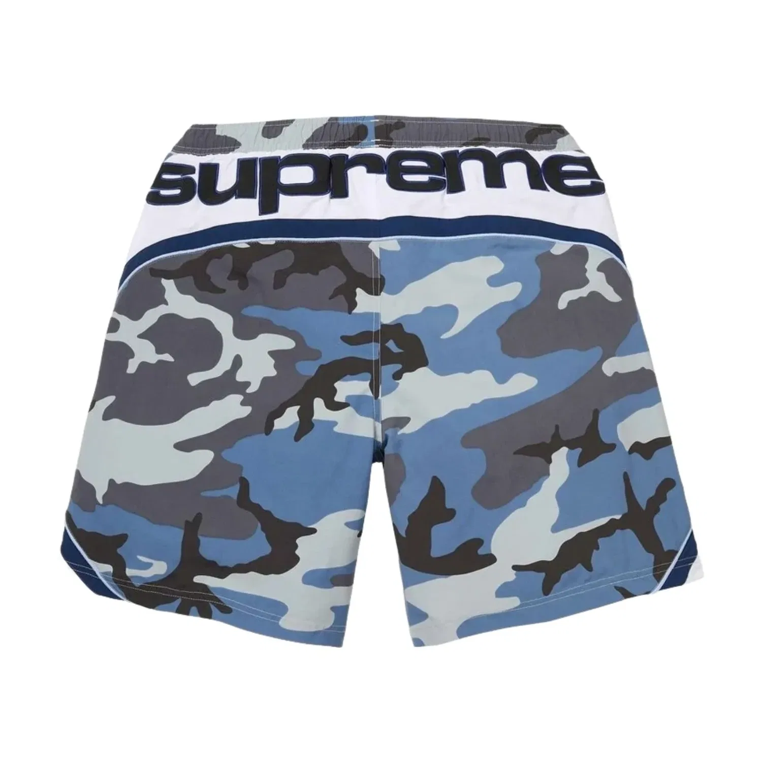 Шорты для водных видов спорта Supreme SS26 Paneled Water Short 'Blue Camo' SUP-SS26-289-BMO, синий — фото 2