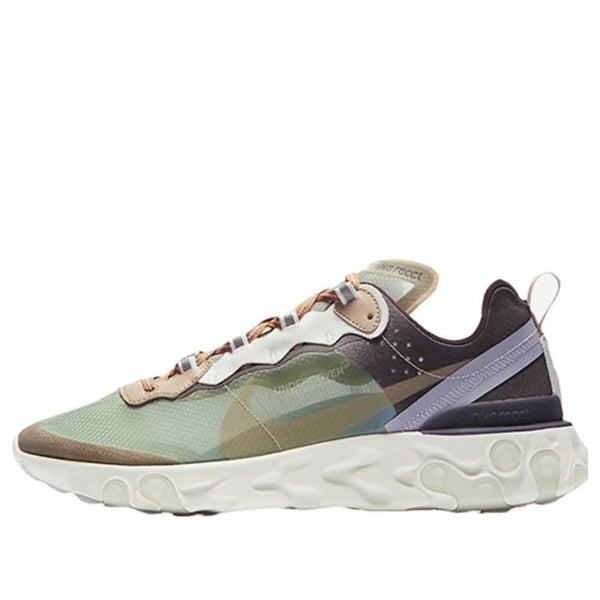 

Кроссовки undercover x react element 87 Nike, зеленый