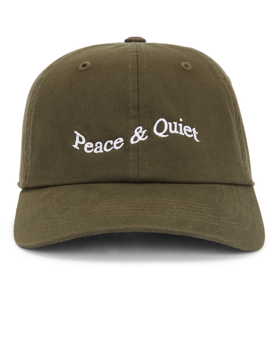 

Бейсболка мужская Wordmark Dad Hat Museum Of Peace And Quiet, оливковый