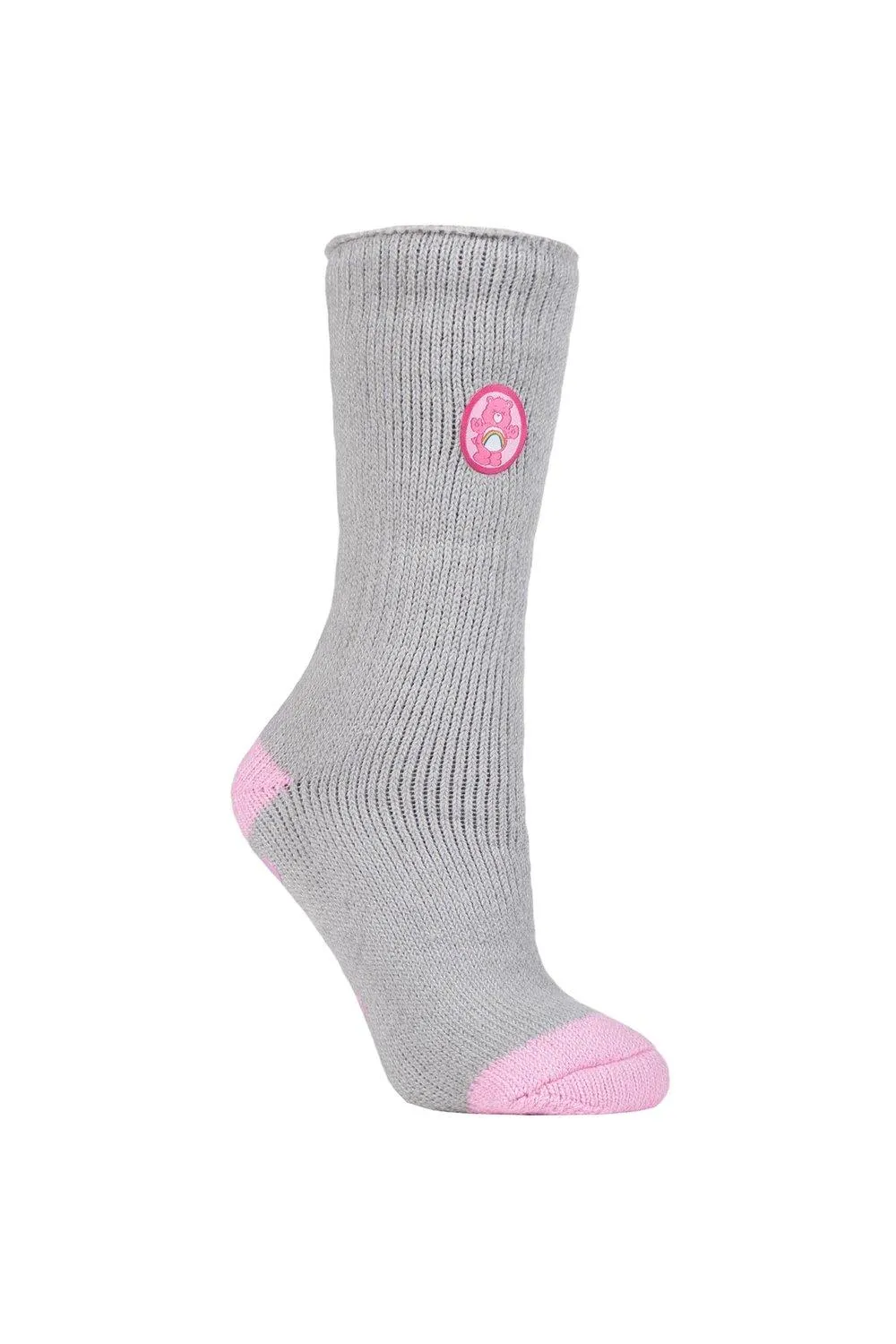 

1 пара носков-тапочек Care Bear SOCKSHOP Heat Holders, серый