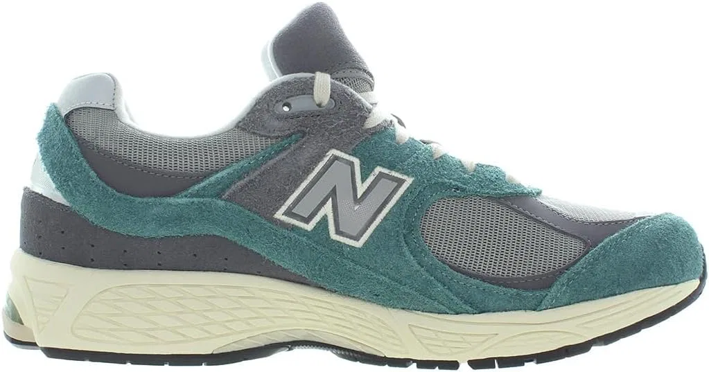 Кроссовки New Balance 2002R, Green, Grey-Green — фото 3