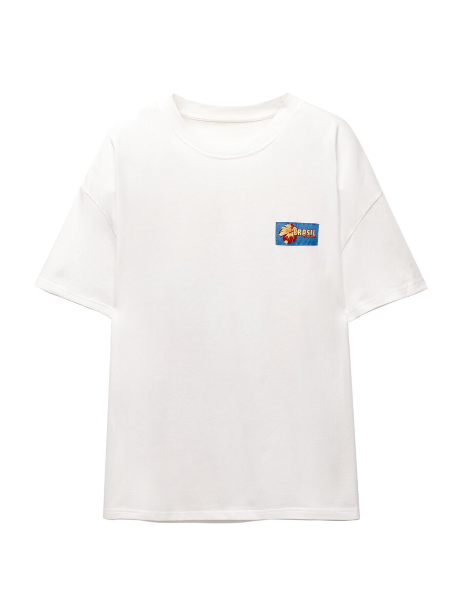 

Футболка Pull&Bear Pull&Bear BRAZIL, White